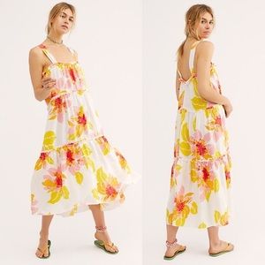Free People Moonshine Midi Dress Small